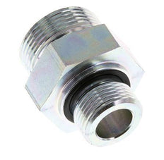 UN 1-7/16''-12 x G 3/4'' Verzinkt Stalen Borstnippel ORFS 400 Bar - Hydrauliek