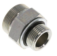 UN 1-11/16''-12 x G 1'' Verzinkt Stalen Borstnippel ORFS 250 Bar - Hydrauliek