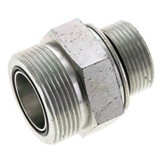 UN 1-11/16''-12 x M33x2 Verzinkt Stalen Borstnippel ORFS 250 Bar - Hydrauliek