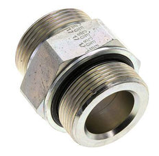 UN 1-11/16''-12 x M42x2 Verzinkt Stalen Borstnippel ORFS 250 Bar - Hydrauliek