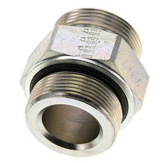 UN 1-11/16''-12 x M42x2 Verzinkt Stalen Borstnippel ORFS 250 Bar - Hydrauliek
