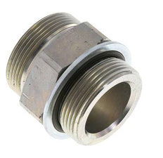 UN 2''-12 x G 1 1/2'' Verzinkt Stalen Borstnippel ORFS 250 Bar - Hydrauliek