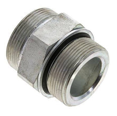 UN 2''-12 x M48x2 Verzinkt Stalen Borstnippel ORFS 250 Bar - Hydrauliek