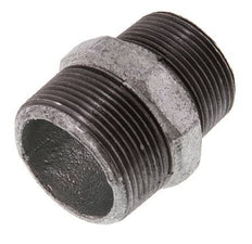 R 1 1/2'' x R 1 1/4'' Verzinkt Gietijzeren Borstnippel 25 Bar