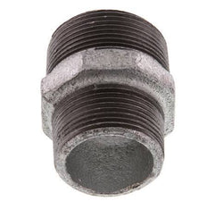 R 1 1/2'' x R 1 1/4'' Verzinkt Gietijzeren Borstnippel 25 Bar