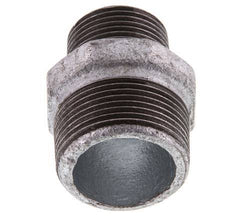 R 1 1/4'' x R 1'' Verzinkt Gietijzeren Borstnippel 25 Bar