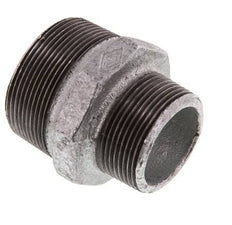 R 2'' x R 1 1/2'' Verzinkt Gietijzeren Borstnippel 25 Bar