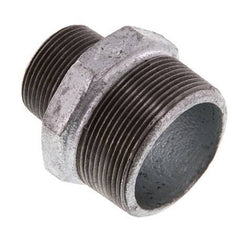 R 2'' x R 1 1/4'' Verzinkt Gietijzeren Borstnippel 25 Bar