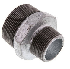 R 2'' x R 1 1/4'' Verzinkt Gietijzeren Borstnippel 25 Bar