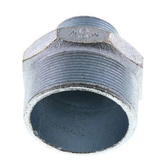 R 2 1/2'' x R 1 1/2'' Verzinkt Gietijzeren Borstnippel 25 Bar