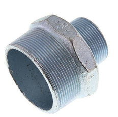 R 2 1/2'' x R 1 1/2'' Verzinkt Gietijzeren Borstnippel 25 Bar