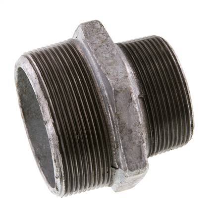 R 2 1/2'' x R 2'' Verzinkt Gietijzeren Borstnippel 25 Bar