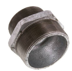 R 3'' x R 2 1/2'' Verzinkt Gietijzeren Borstnippel 25 Bar