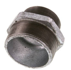 R 3'' x R 2 1/2'' Verzinkt Gietijzeren Borstnippel 25 Bar