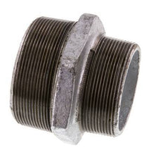R 3'' x R 2 1/2'' Verzinkt Gietijzeren Borstnippel 25 Bar