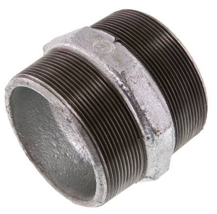 R 3'' Verzinkt Gietijzeren Borstnippel 25 Bar