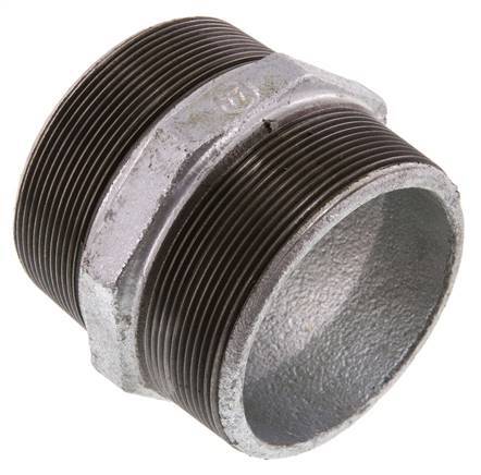 R 3'' Verzinkt Gietijzeren Borstnippel 25 Bar