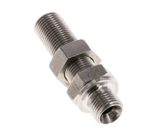 G 1/8'' RVS Schotdoorvoer Borstnippel 475 Bar - Hydrauliek
