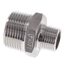 1/2'' NPT x 1'' NPT RVS Borstnippel 16 Bar