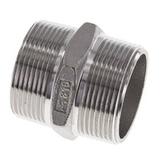 1 1/2'' NPT RVS Borstnippel 16 Bar
