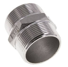 1 1/2'' NPT RVS Borstnippel 16 Bar