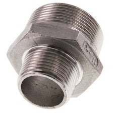 R 1 1/2'' x R 1'' RVS Borstnippel 16 Bar