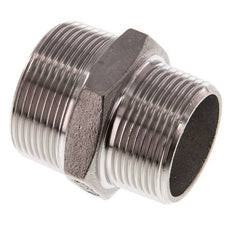 R 1 1/2'' x R 1 1/4'' RVS Borstnippel 16 Bar