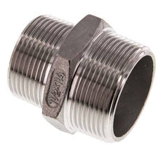 R 1 1/2'' x R 1 1/4'' RVS Borstnippel 16 Bar