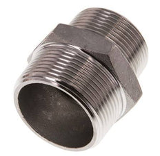 R 1 1/2'' x R 1 1/4'' RVS Borstnippel 16 Bar