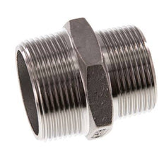 R 1 1/2'' x R 1 1/4'' RVS Borstnippel 16 Bar
