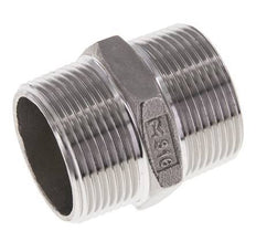 1 1/4'' NPT RVS Borstnippel 16 Bar