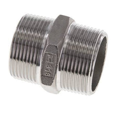 1 1/4'' NPT RVS Borstnippel 16 Bar