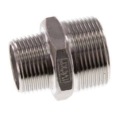 R 1 1/4'' x R 1'' RVS Borstnippel 16 Bar