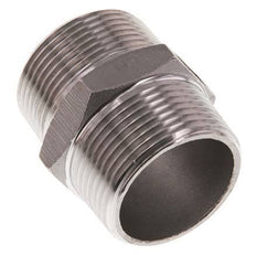 R 1 1/4'' RVS Borstnippel 16 Bar