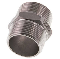 R 1 1/4'' RVS Borstnippel 16 Bar