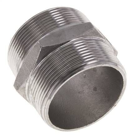 2'' NPT RVS Borstnippel 16 Bar