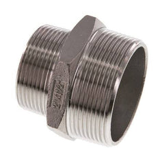 R 2'' x R 1 1/2'' RVS Borstnippel 16 Bar