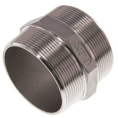 R 2 1/2'' RVS Borstnippel 16 Bar