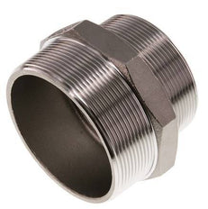 R 3'' x R 2 1/2'' RVS Borstnippel 16 Bar