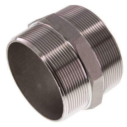 R 3'' RVS Borstnippel 16 Bar
