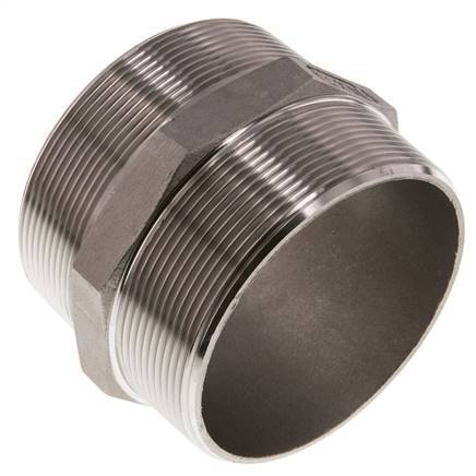 R 3'' RVS Borstnippel 16 Bar