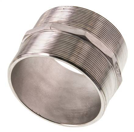 G 4'' RVS Borstnippel 16 Bar