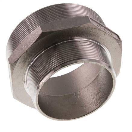R 4'' x R 3'' RVS Borstnippel 16 Bar