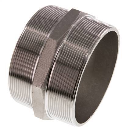 R 4'' RVS Borstnippel 16 Bar