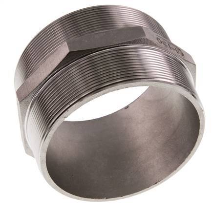 R 4'' RVS Borstnippel 16 Bar