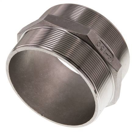 R 4'' RVS Borstnippel 16 Bar