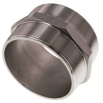 R 4'' RVS Borstnippel 16 Bar