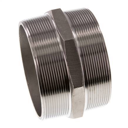 R 4'' RVS Borstnippel 16 Bar