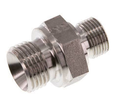 G 1/2'' x G 3/8'' RVS Borstnippel 400 Bar - Hydrauliek