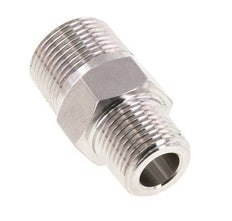 1/2'' NPT x 3/4'' NPT RVS Borstnippel 170 Bar - Hydrauliek